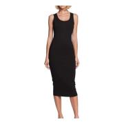 Armani Exchange Elegant Dress Clothes för Kvinnor Black, Dam