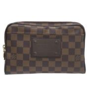 Louis Vuitton Vintage Pre-owned Canvas kuvertvskor Brown, Dam