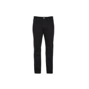 Schott NYC Raka Ben 100% Bomull Jeans - Svart Black, Herr