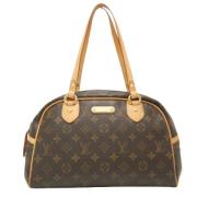 Louis Vuitton Vintage Pre-owned Canvas louis-vuitton-vskor Brown, Dam