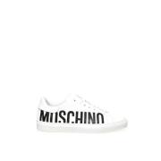 Moschino Vita Logosneakers White, Herr