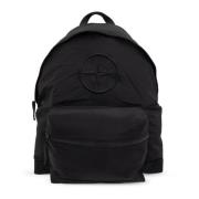 Stone Island Ryggsäck med Logo Black, Herr