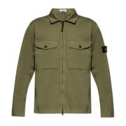 Stone Island Bomullsjacka Green, Herr