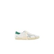 Golden Goose Grön Häl Super-Star Sneakers Multicolor, Herr