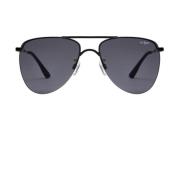 Le Specs Aviator Solglasögon för Utmärkt Stil Black, Dam