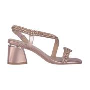 Alma EN Pena Ormklack Sandal Pink, Dam