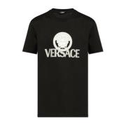 Versace T-shirt med tryck Black, Herr