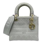 Dior Vintage Pre-owned Canvas dior-vskor Gray, Dam