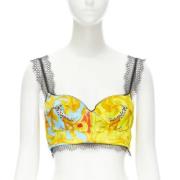 Versace Pre-owned Pre-owned Polyester toppar Multicolor, Dam