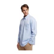 Brooks Brothers Milano Slim-fit Non-iron Skjorta, Pinpoint, Button-Dow...