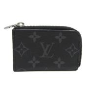 Louis Vuitton Vintage Pre-owned Laeder plnbcker Black, Dam