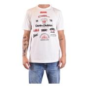 Diesel Snygga T-shirts för Män och Kvinnor White, Herr