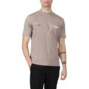 Emporio Armani Dove Grey T-shirts och Polos Gray, Herr