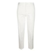 PT Torino Vita bomullsjeans med fickor White, Dam