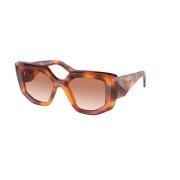 Prada Brun Gradient Solglasögon Brown, Dam