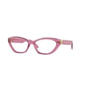 Versace Stiliga Rosa Ramglasögon Pink, Unisex