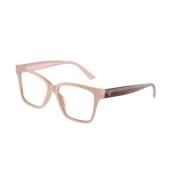 Jimmy Choo Rosa Ram Solglasögon Pink, Unisex