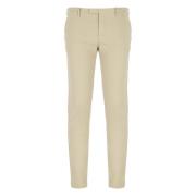 PT Torino Beige Skinny Fit Bomullbyxor Beige, Herr