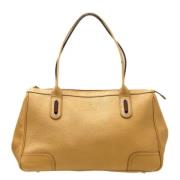 Gucci Vintage Pre-owned Laeder gucci-vskor Beige, Dam