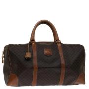 Celine Vintage Pre-owned Laeder handvskor Brown, Dam