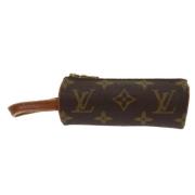 Louis Vuitton Vintage Pre-owned Canvas kuvertvskor Brown, Dam