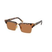 Miu Miu Brun Carey Solglasögon Brown, Unisex