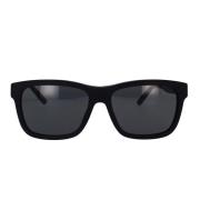 Ralph Lauren Rektangulära solglasögon Rl8203Qu 537587 Black, Unisex