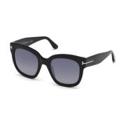 Tom Ford Beatrix 02 Sunglasses Black Grey Gradient Black, Dam