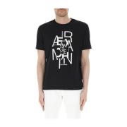Armani Exchange Grundläggande T-shirt Black, Herr