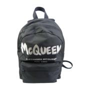 Alexander McQueen Svarta väskor för en stilren look Black, Herr