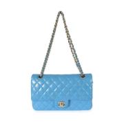 Chanel Vintage Pre-owned Laeder crossbodyvskor Blue, Dam