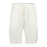 Aeden Kort Off White Jeans White, Herr