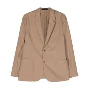 PS By Paul Smith Sand Bomull Deconstructed Jacka Brown, Herr