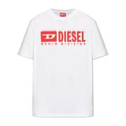 Diesel T-shirt `T-Adjust-Q7` White, Unisex