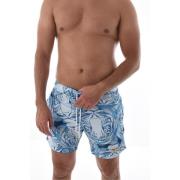 Cavalli Class Djurmönstrade Badshorts Multicolor, Herr