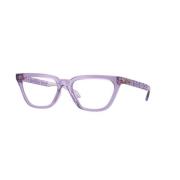 Versace Violet Båge Solglasögon Purple, Unisex