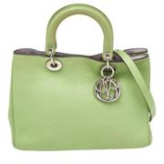 Dior Vintage Pre-owned Laeder totevskor Green, Dam