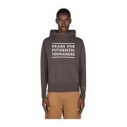 Human Made Text Print Hoodie Tröja Black, Herr