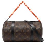 Louis Vuitton Vintage Pre-owned Canvas louis-vuitton-vskor Brown, Dam