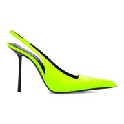 Saint Laurent Gula Läderpumps Ss22 Yellow, Dam