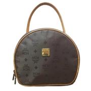 MCM Pre-owned Pre-owned Tyg handvskor Brown, Dam