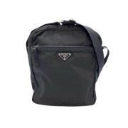 Prada Vintage Pre-owned Tyg prada-vskor Black, Dam