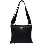 Prada Vintage Pre-owned Tyg prada-vskor Black, Dam