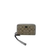 Coach Pre-owned Pre-owned Canvas kuvertvskor Multicolor, Dam