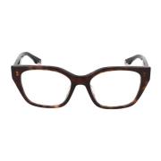 Fendi Fyrkantiga acetatglasögon modell Fe50001I Brown, Unisex