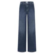 Cambio Vida Ben Denim Blå Jeans Blue, Dam