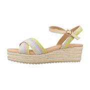 Mtng Plattform Kil Sandal Multicolor, Dam