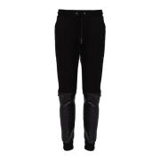 Les Hommes Elegant Slim Fit Byxor Black, Herr