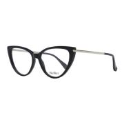 Max Mara Svart Cat Eye Optiska Ramar Black, Dam