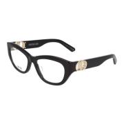 Dior Cat Eye Glasögon Trendig Kollektion Black, Unisex